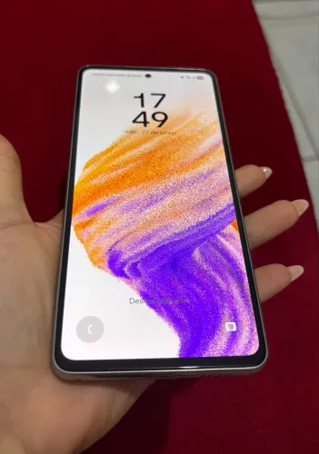 Vendo celular A53 5g Samsung branco sem avarias