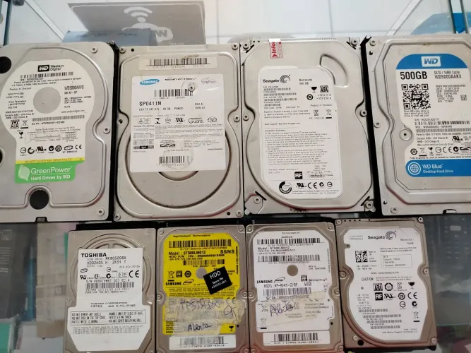 HDs com alerta e defeitos