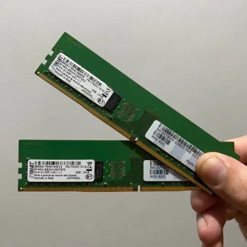 Memória RAM 8GB DDR4 2133MHz ( 2 x 4GB ) Smart Desktop testada e com garantia de 90 dias