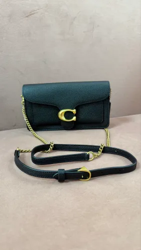 Coach tabby chain clutch nova original
