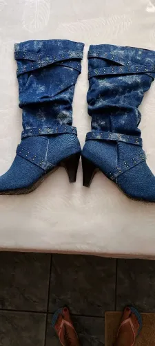 Vendo bota jeans