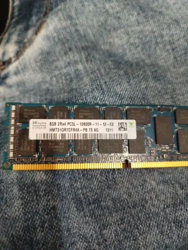 Memória ram SK hynix DDR3 8 GB 12800R 1600mhz ECC