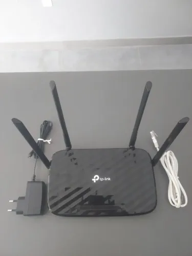 Roteador TP-Link Archer C6 Wireless Mu-MIMO AC1200 Gigabit Cor Preto