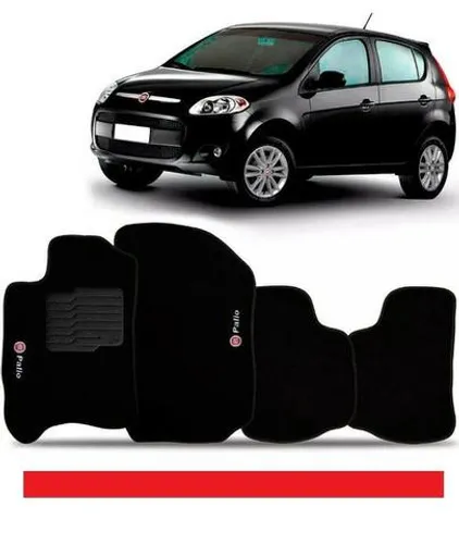 Jogo Tapete Fiat Palio 2012 Em Diante wave Preto 4 Pcs mzytb ssdvg