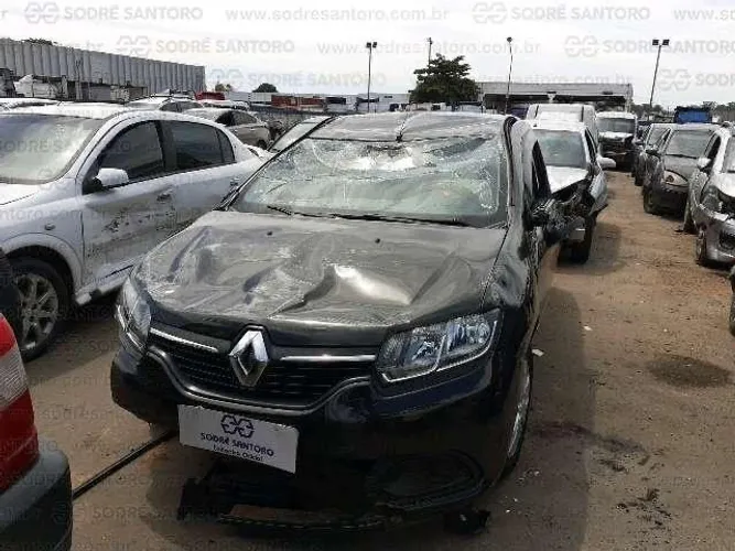 Sucata de renault logan ano 2019 1.0 3cc.