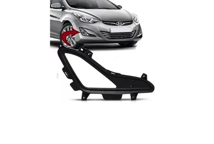 Grade Milha Com Furo Hyundai Elantra 2014 2015 2016 Direito