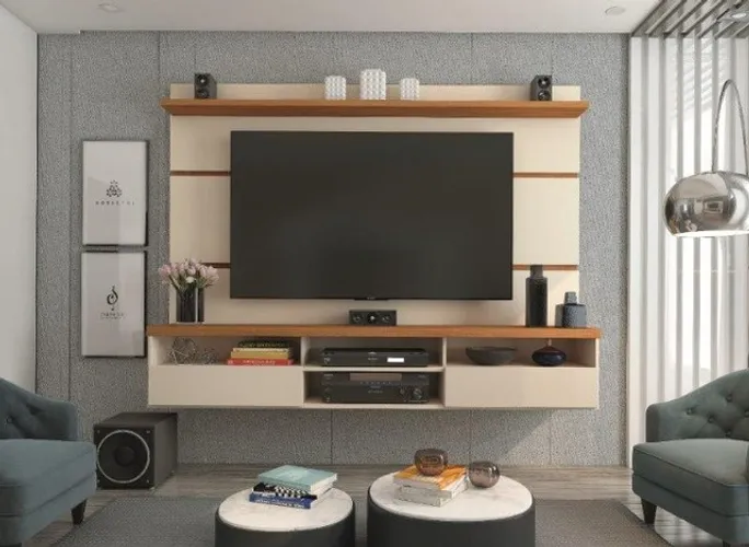 Painel Mônaco 1,80m + Suporte TV !! Entrega Grátis !!