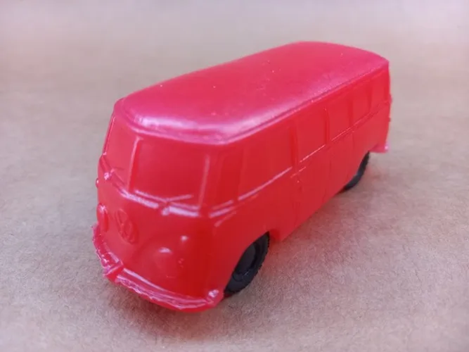 Kombi plástico bolha antigo 