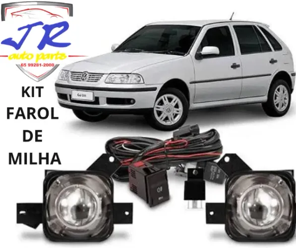 kit Farol de Milha Gol G3