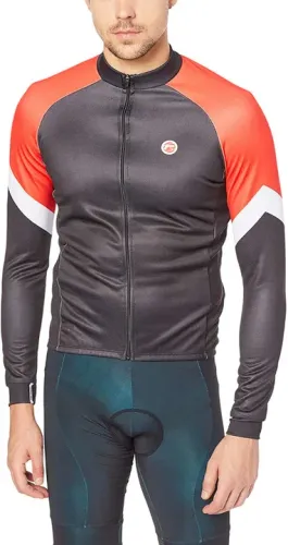 Jaqueta Casaco Ciclismo Masculino Preto/vermelho Barbedo Tam. Gg