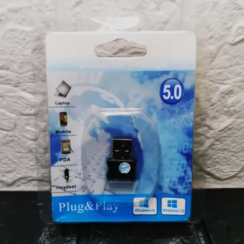 Adptador Bluetooth Dongle Usb 5.0 Dados Plug %play Xk-08