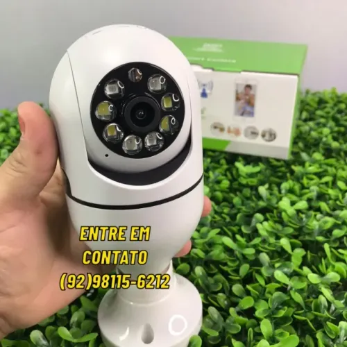 Camera Smart Wifi Com Audio Colorida-Entregas 9h as 22h