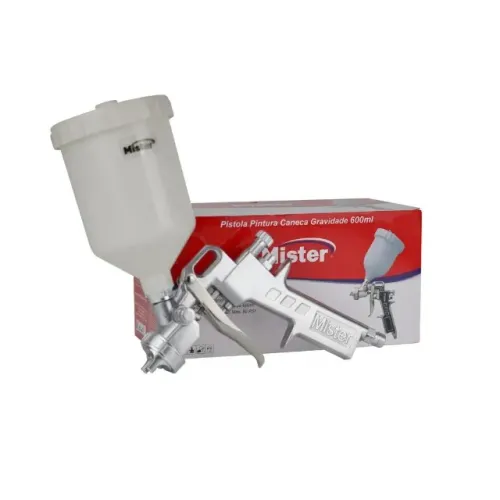 Pistola de Pintura Caneco Gravidade 750ml Mister