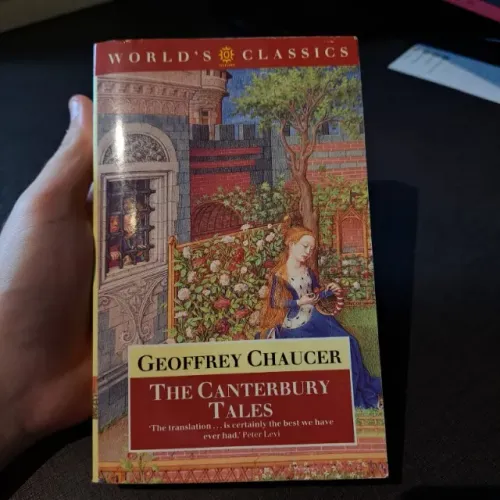 Livro The Canterbury Tales (edição rara em Inglês)