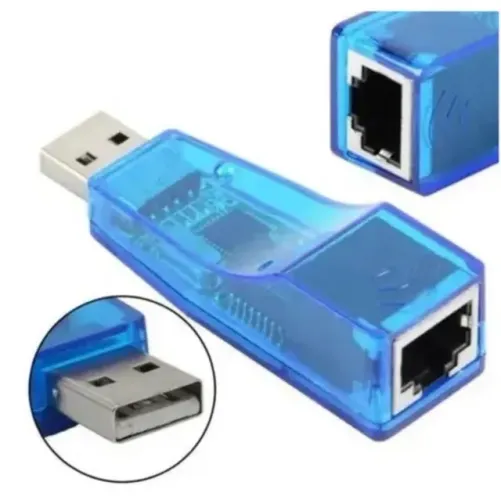 Novo Adaptador Usb Para Rj45 Cabo De Rede Internet Pc E Notebook 