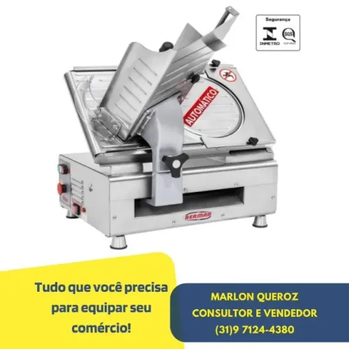 Cortador de Frios Bermar Automático 30CM