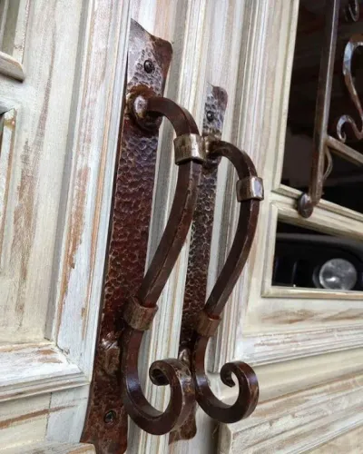 Puxadores em Ferro Forjado Exclusivos e Sob Medidas na CasaDeFerro