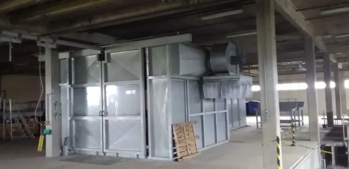 CABINE DE PINTURA ELETROSTÁTICA DE ALTO REMDIMENTO MARCA TECNOAVANCE