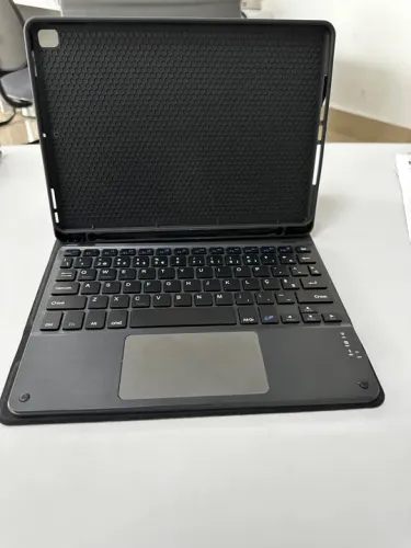VD Capa teclado touch pad para IPad 10.1 com porta caneta
