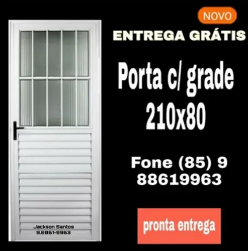Porta de Alumínio P.R.O.M.O.Ç.A.O