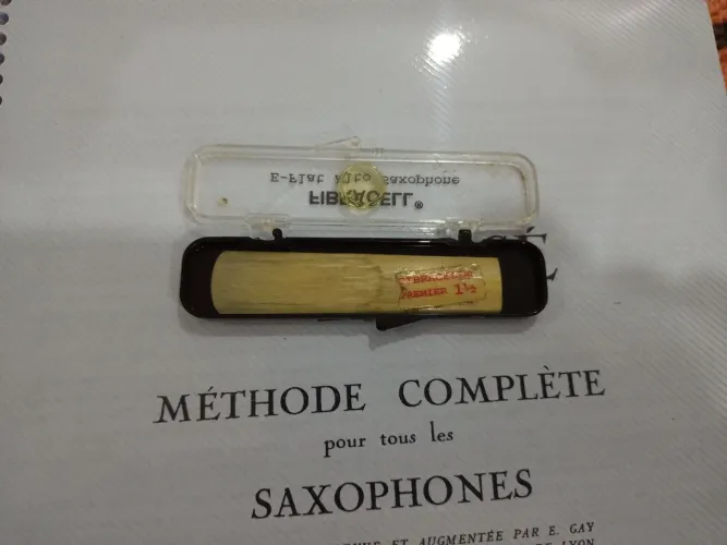 Palheta Fibracell 1,5 sax alto Troco!!