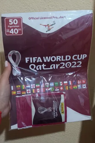 Figurinhas Lacradas Copa do Mundo Quatar 2022