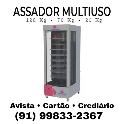 Assador Giratório Multiuso- Progás 