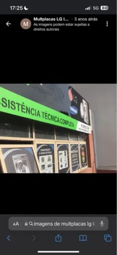 Placa para lava e seca LG e Samsung 