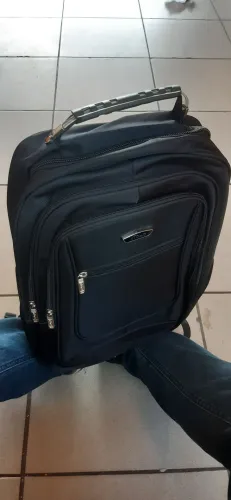 Bolsa masculina grande, 50cm - já é o menor valor