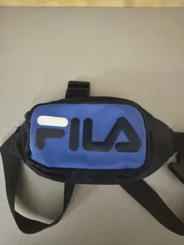 Pochete Fila original azul e preto