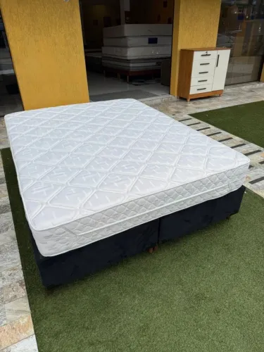 Colchão Casal RONCONI QUEEN COM BASE - Entrego!