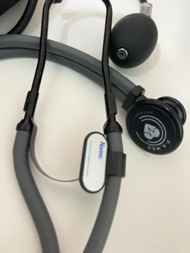 Kit Esfigmomanômetro Estetoscopio Rappaport Black Ed P.a Med - P. A. MED