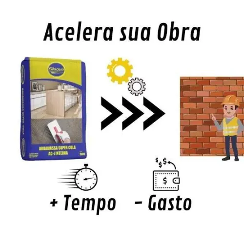 Argamassa ac1 silaqua 20k valor promocional 8,90