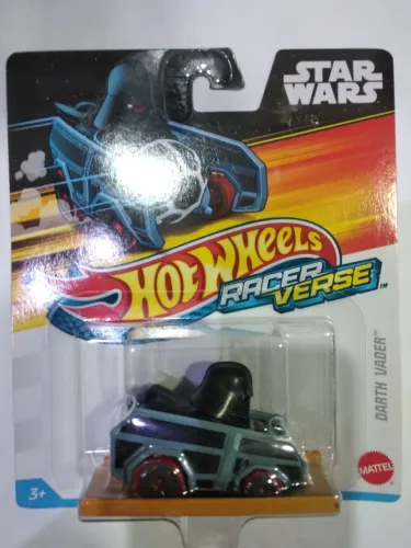 Carrinho Hot Wheels racer verse Star Wars