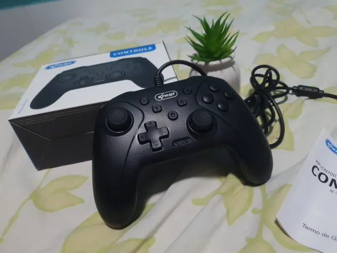 Controle com fio ps3, PC, Windows, switch