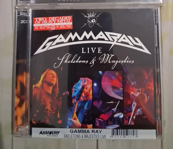Gamma Ray - Skeletons & Majesties Live Duplo