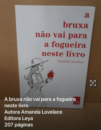 Livro- A bruxa não vai para a fogueira neste livro