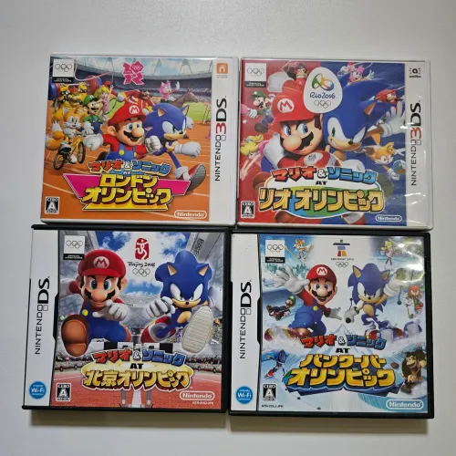 Coleção Mario & Sonic nos Jogos Olímpicos (Lote)