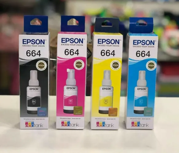 Kit de tinta compatível com Epson 664