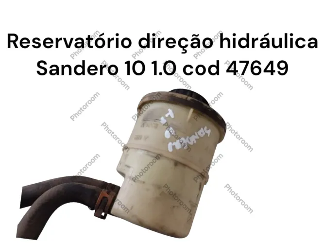 Reservatório direção hidráulica Sandero 1.0 cod 47649