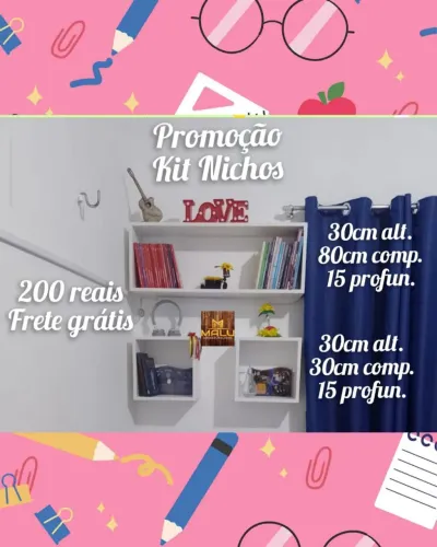Promoção Kit Nichos com Frete Grátis!
