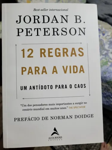 Livro - 12 Regras para a vida - Jordan B. Peterson