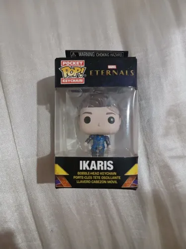 Ikaris Eternals Marvel Chaveiro Pocket Keychain Pop!