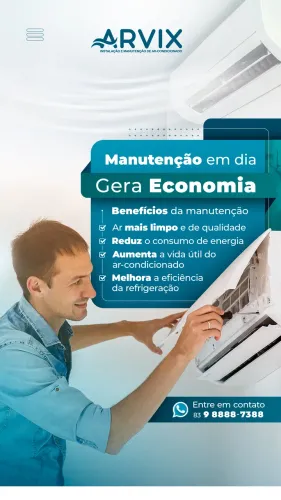 Instalação de ar-condicionado