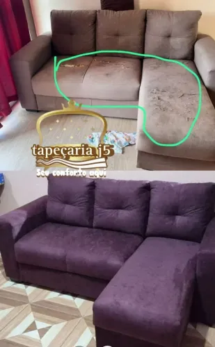 Sofás reformamos e fabricamos