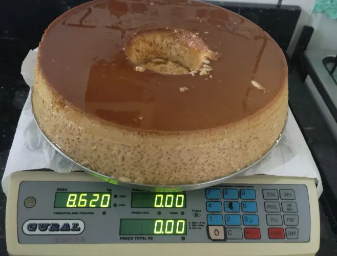 Pudim Tamanho Família