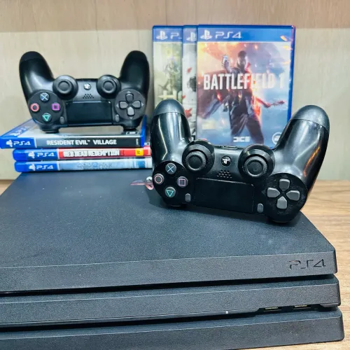 PS4 Pro 4K 1TB | Pronta Entrega | 1 Ano Garantia