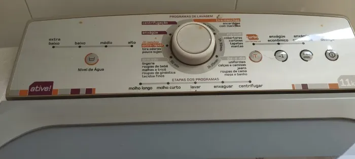 Máquina de lavar Brastemp 11 kg - retirada de peças 