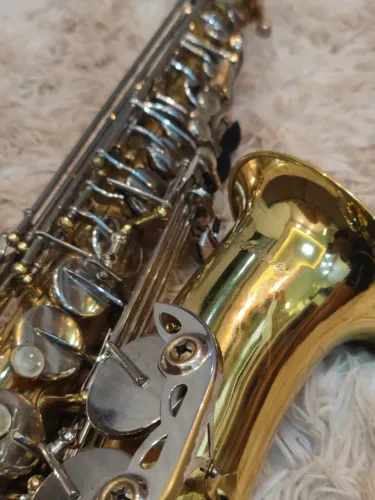 Sax Alto Scavone Original Usado Revisado Black Friday Nota Fiscal OLXPAY Compra Segura
