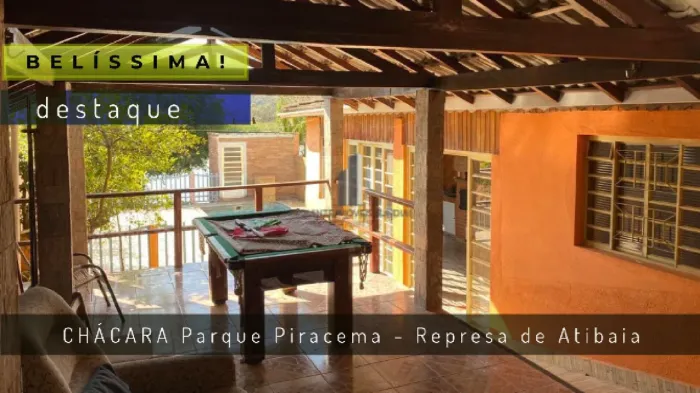 CHÁCARA PARQUE PIRACEMA REPRESA DE ATIBAIA VENDA